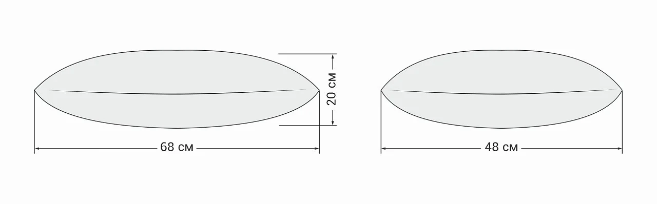 Подушка 48*68
